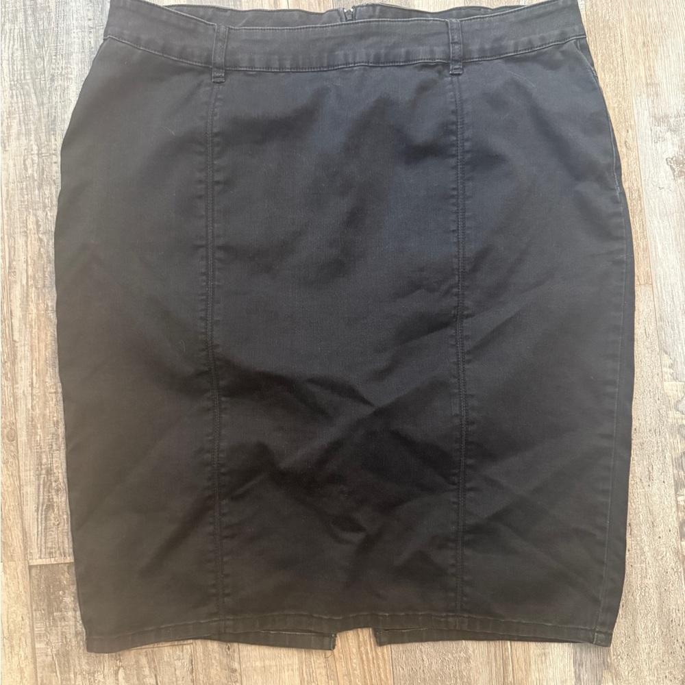 Sourpuss Black Pencil Skirt Knee-Length Work